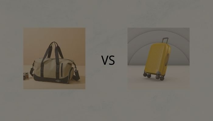 Duffle Bag Vs Suitcase